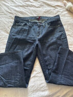 Talbots Men's Slim Straight Dark Blue Jeans